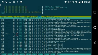 r.....t - #linuxmasterrace #juicessh z #android ;)