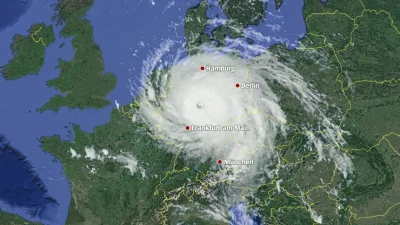 bitcoholic - #ciekawostki #mapy #mapporn huragan Irma na tle Europy.