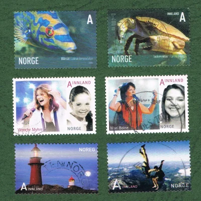 m.....3 - Norwegia.
Znaczki z ostatnich lat.

#filatelistyka #znaczki #norwegia