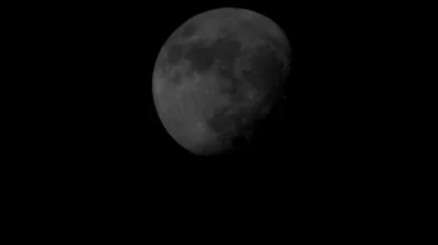 paliakk - Dzisiejszy Księżyc. W komentarzu bardzo ciekawe zdjęcie - teleskopu wyłączn...