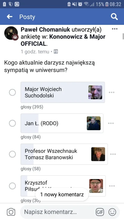 IcardiPL - Tym czasem na grupce "fanów szkolnej" po staremu. ( ͡° ͜ʖ ͡°)
#kononowicz...