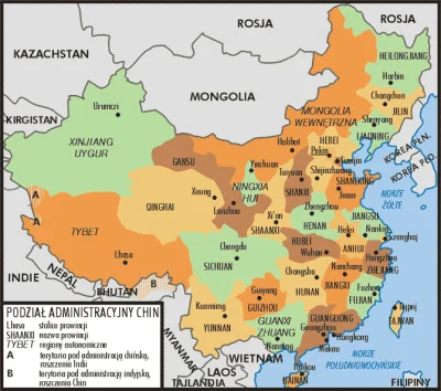 aaadam91 - @SchrodingerCat: Ciekawe czy wskazałbyś chociaż jeną prowincję Chińską?