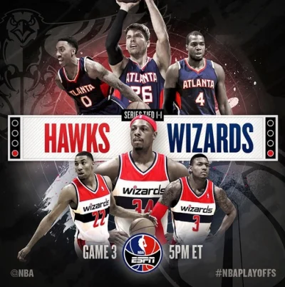 m.....7 - Atlanta Hawks vs Washington Wizards
HD
SD

Póki co taka biedka. Czekamy...