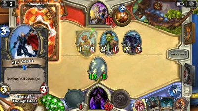 Sacron - #hearthstone Rogal w shadowform :D