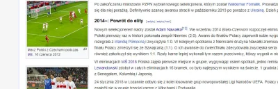 jagoslau - Wiecie, że w polskiej wikipedii w dziale "Reprezentacja Polski w piłce noż...