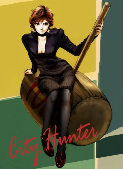 j.....n - #randomanimeshit #cityhunter #kaorimakimura #pixiv #