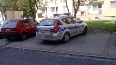 RudyBrunet - Panowie piekny przyklad daja. #policja #parkowanie