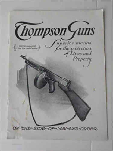 Kirillow - @sejsmita: kiedys pistolety maszynowe thomson reklamowano jako bron do obr...