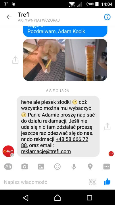 adamyoyo - @Sejfti: Po tym jak pies pogryzł mi czasomierz, kolejny wysłali bez proble...