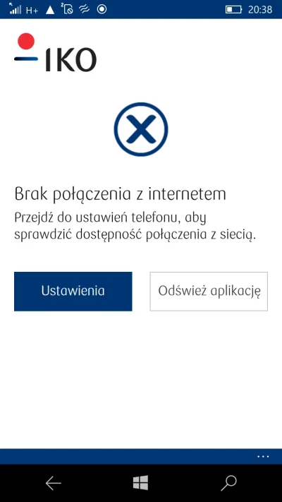 ksmn - Ktoś wie co może być przyczyną? Internet normalnie działa, na wifi problem nie...