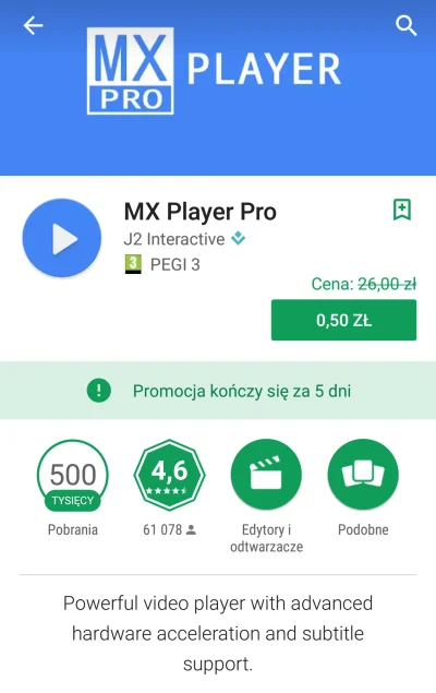 enforcer - Niezła promocja
#android #aplikacje #aplikacjemobilne