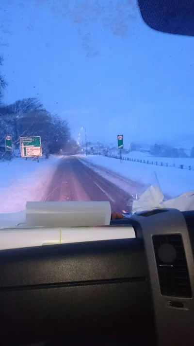 waldekzcargo - @cytmirka przyjechało po mnie auto z drugim kierowcą. Pomoc drogowa st...