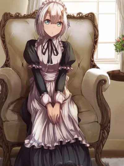 Banri - #randomanimeshit #maid #konkito #ao #monstergirl