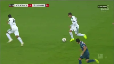 nieodkryty_talent - Borussia Mönchengladbach [3]:0 Fortuna Düsseldorf - Thorgan Hazar...