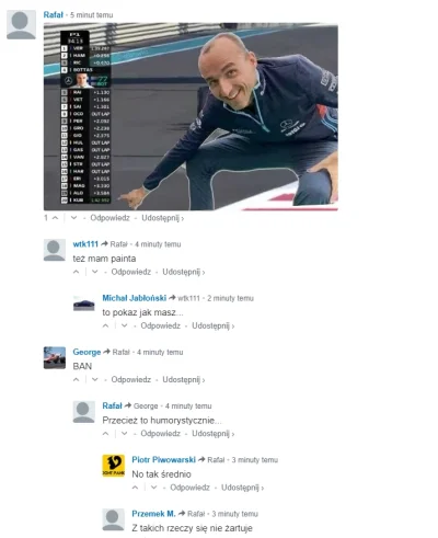 olasty - Ależ tam spięci ludzie siędzą.... #powrutcontent #f1 #kubica