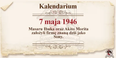 ksiegarnia_napoleon - #kalendarium #historia #sony