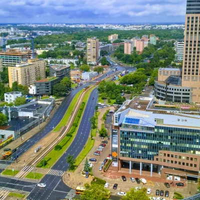 R.....r - Dawno temu byłam na rozmowie o pracę w Warsaw Spire. Widok z okna jaki miał...