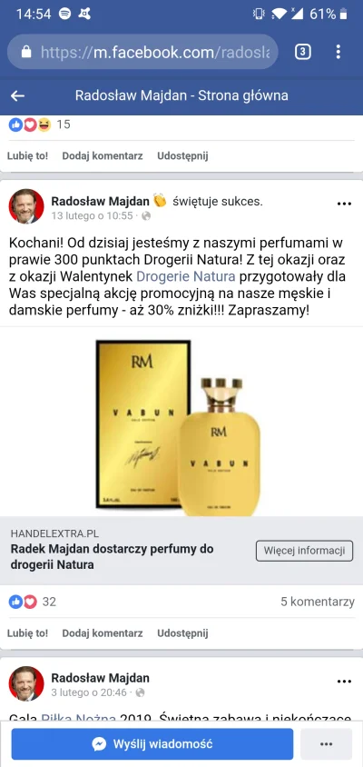 Bomfastic - Ktoś już testował perfumy Majdana? ( ͡° ͜ʖ ͡°)

#perfumy i chyba trochę #...