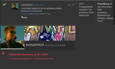 T.....1 - No i kolejny intelektualista z karalucha o er gie @sampletext błysną swoją ...