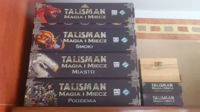 traceur07 - Moja mała kolekcja Talisman: Magia i Miecz. Gram już kilka lat i polecam ...