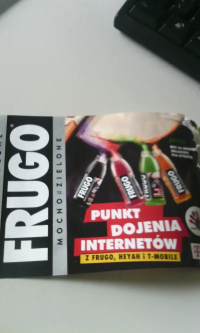 Johnny_Revolta - Mirki mam do oddania kod spod etykiety #frugo Kod jest na internety ...