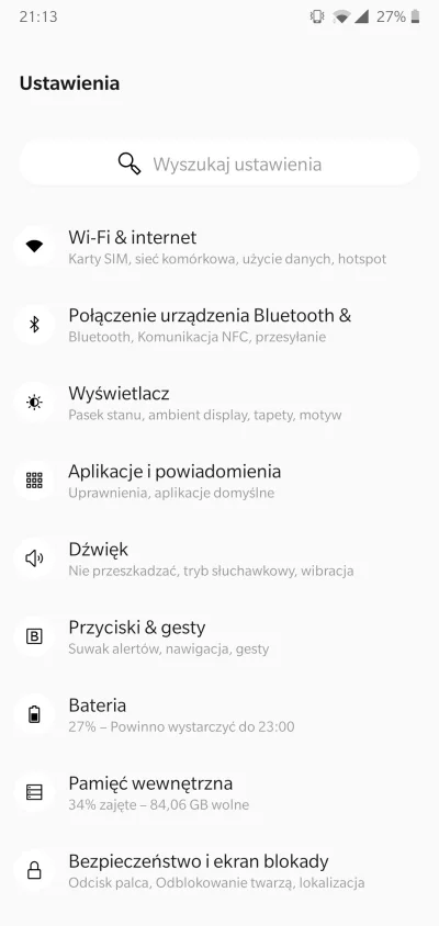 cherrz - screen z ustawień, oczywiście na żywo z zaokrąglonymi rogami wygląda to znac...