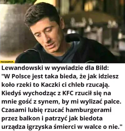 lumbagoMBA - @theolson: od dłuższego czasu byłem zdania, że Polska dla Roberta jest j...