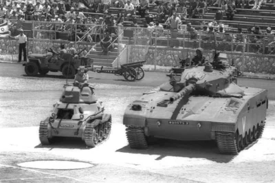 piotr-zbies - Ciekawe porównanie Renault R35 z Merkavą I.
#militaria #czolgi #ciekawo...