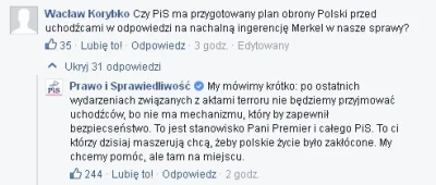 julasck - > była jednoznaczna deklaracja ze strony PiSu, że nie przyjmują tych najeźd...