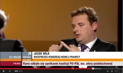 stworzak - Nie wiem, czy wiecie, ale w "Tak czy nie" Wilk podczas dyskusji z Tymochow...