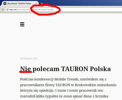 Zakopianczyk - W adresie linka jest "polecam", w tytule "Nie polecam". Może autor prz...