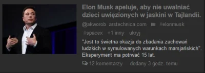 L.....T - #elonmusk #heheszki Co do afery z muskiem, jeszcze niedawno miał taki pomys...