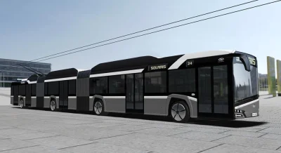 BaronAlvon_PuciPusia - Solaris buduje dwuprzegubowy, trójczłonowy trolejbus o długośc...