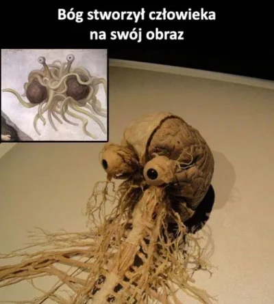 N.....s - Bóg stworzył człowieka na swój obraz.