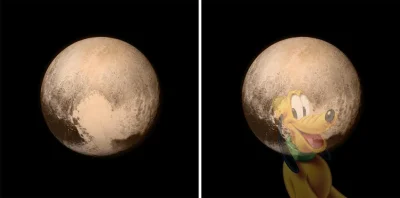 ppawel - Ciekawostką na temat dzisiejszej fotografii Plutona od NASA jest odkrycie na...