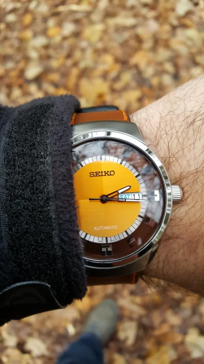 kubelt - kolorystycznie się wpisuje w klimat jesienny 
#zegarki