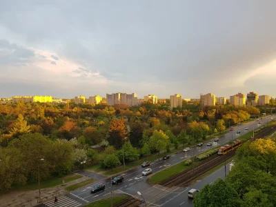 Boros - Takie zdjęcie cyknalem ostatnio telefonem z okna po burzy. #Warszawa #fotogra...