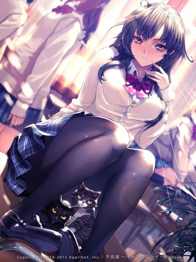 FlaszGordon - #randomanimeshit #art [ #gangroad artysta: #xaxak ] #schoolgirl #kotek ...