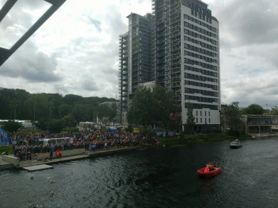 wujeklistonosza - Atmosfera przy Rover Towers na tym triathlonie, była jak na dobrym ...