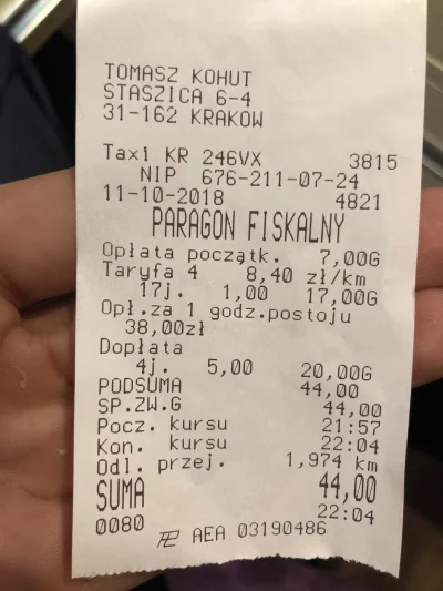 DOgi - #krakow Tak tylko informacyjnie pod tagiem:
Parszywy złodziejski taksówkarz z...