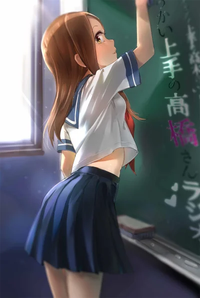 bakayarou - #randomanimeshit #karakaijouzunotakagisan #takagisan #schoolgirl #animear...