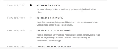 Clear - Może mi ktoś pomóc zrozumieć, jak możliwy jest taki zlepek statusów w paczce ...