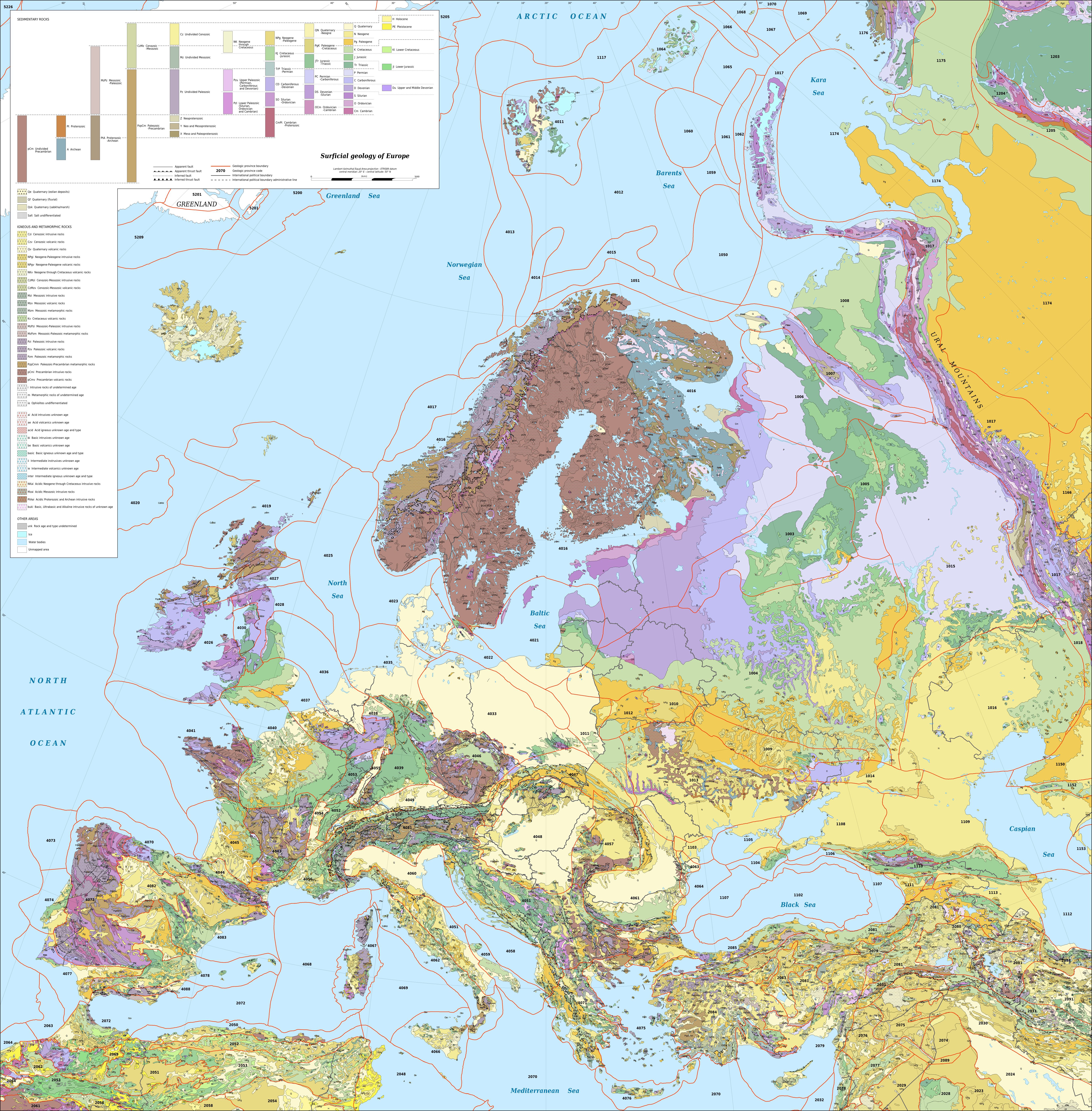 geologiczna mapa europy Mapa Geologiczna Europy Eng Najlepiej Ogladac Enforcer Wykop Pl geologiczna mapa europy