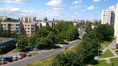 Del - Takiego sobie króciutkiego timelapse'a dzisiaj zrobiłem z okna.
#tychy #timela...