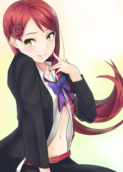 Azur88 - #randomanimeshit #loveliveschoolidolproject #sakurachiriko #longhair #redhai...