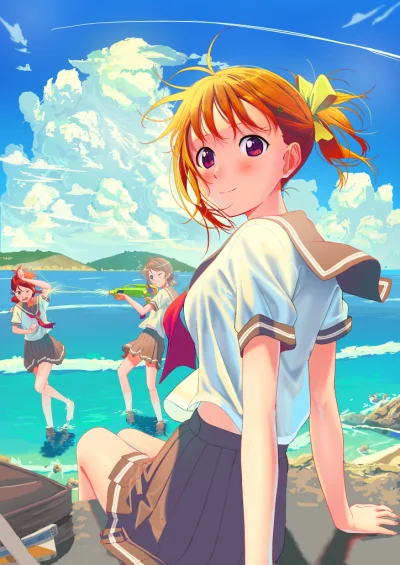 bakayarou - #randomanimeshit #lovelive #lovelivesunshine #chikatakami #youwatanabe #r...