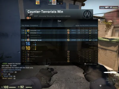 insu - #csgoturniej #csgowyniki wołam @tewu 

MAŁPA SQUAD - Immortals Team 10 -16 

W...