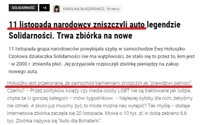 V.....o - Oczywiście żadnych dowodów, ale propagandyści z Wykopu nie widzą powodu, że...