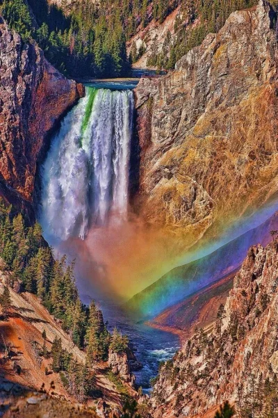 D.....k - Upper Falls, Yellowstone National Park 

#earthporn #tapetydorka #zastepcad...