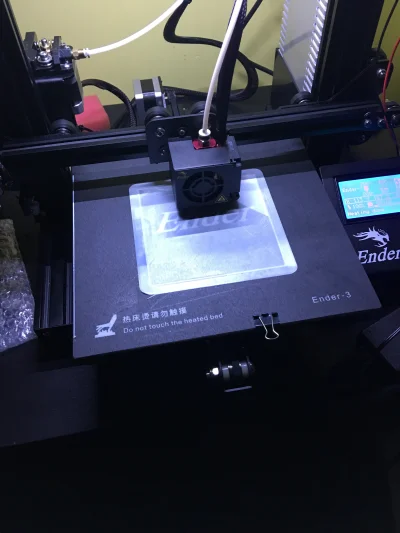 Atariauke - Wow, w końcu mój #ender3 nauczył się drukować poprawnie pierwszą warstwę ...